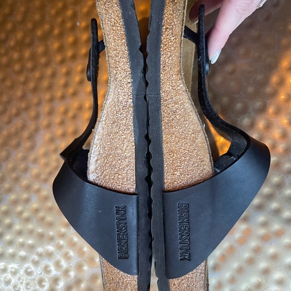 Birkenstock Black Gizeh Sandals 38 - Picture 6 of 10